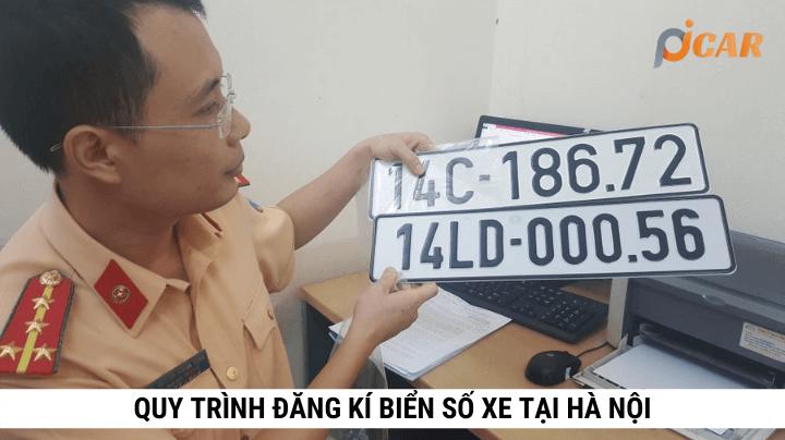 Quy trình đăng kí biển số xe tại Hà Nội