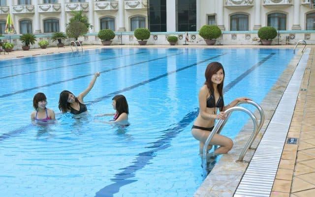 bể bơi ở Hà Nội